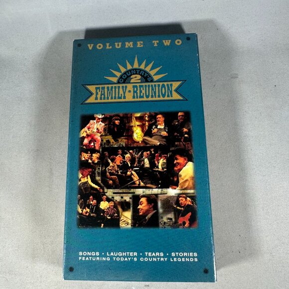 Countrys Family Reunion Volume Two VHS 1998 Songs Stories Country Legends - Picture 1 of 3